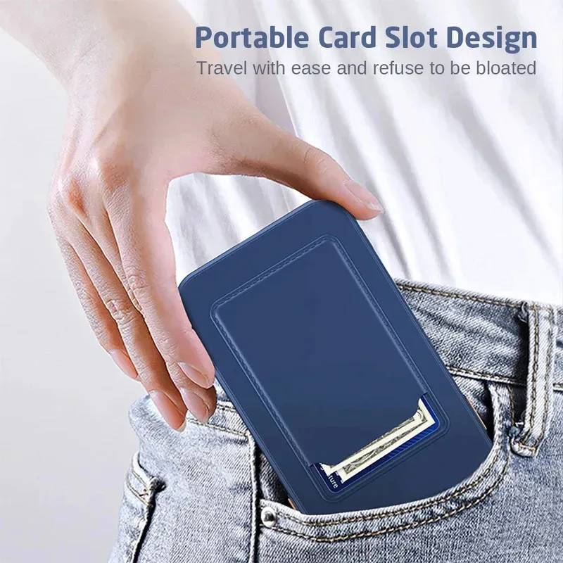 Shockproof Silicone Phone Case with Card Holder