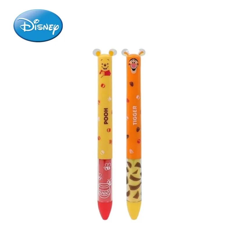 

Disney animation peripheral cartoon kawaii Winnie the Pooh Tigger multifunctional pen black red two-color mimi ear pen wholesale