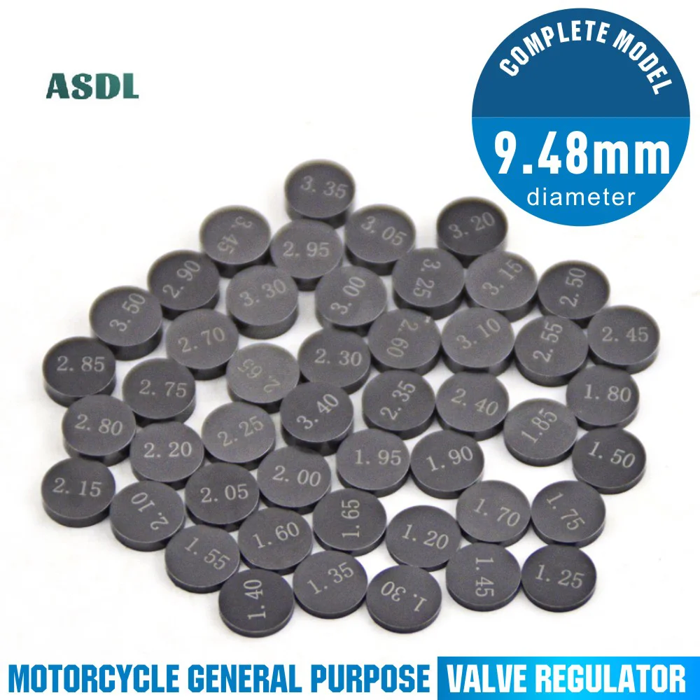 47pcs 9.48mm Valve Shim For Yamaha WR450F YZ450F YZ250F WR250F YFZ450 V - View #11