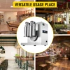 VEVOR Milk Tea Shaker Double Frame Milk Tea Shaking Machine 400r/M Stainless Steel Auto Tea Milk Making Machine Boba Milk Tea 2