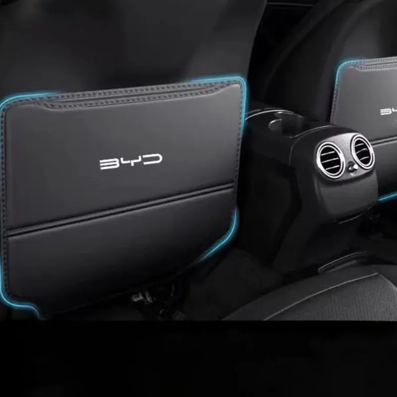 BYD 샤크 6인승 안티킥 패드 차량 시트 등받이 보호대 먼지 방지 설치 간편 자동차 보호 패드