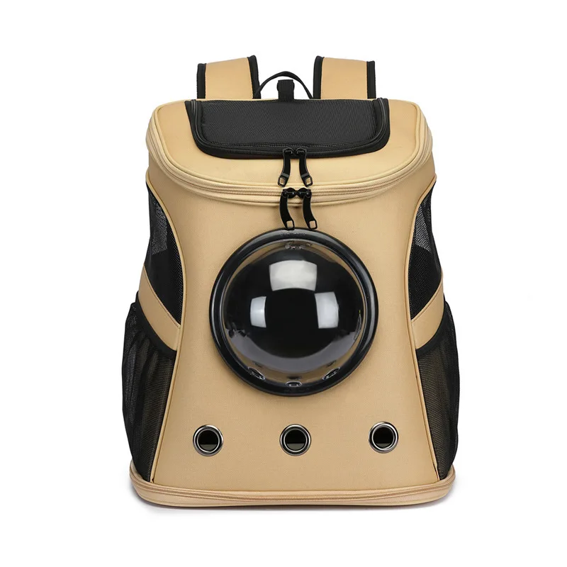 

Large Pet Backpack Portable Space Capsule Breathable Window Cat Carrier Dog Bag Pets Products Accessories Portable Travel Bags