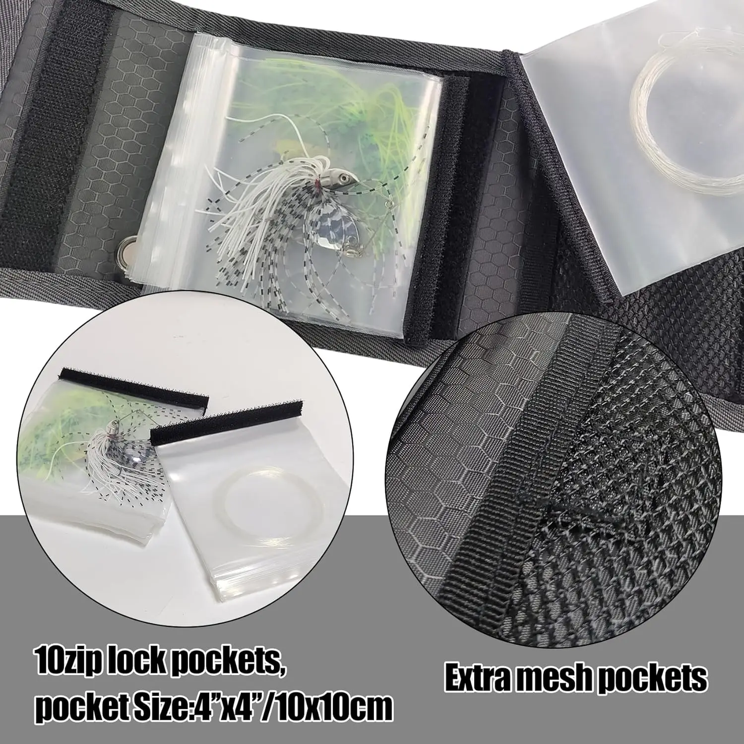 Aventik 10 جيوب صيد السمك الموثق يطير الصيد زعيم ا...