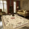 European Style Large Size Carpets for Living Room Decorative Household Rug for Bed Room Washable Non-slip Floor Mat Customizable 4