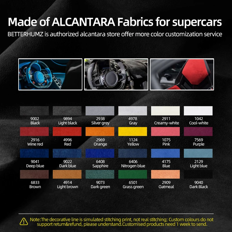 BMW E90 E92 E93 시리즈 3 Alcantara 자동차 인테리어 스티어링 휠 패널 트림 성능 스티커 튜닝 액세서리로 제작