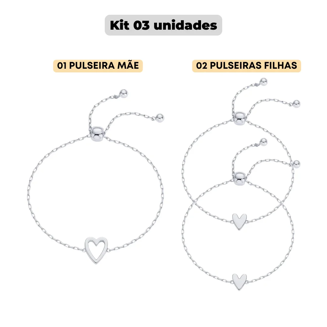 3pcs silver set1