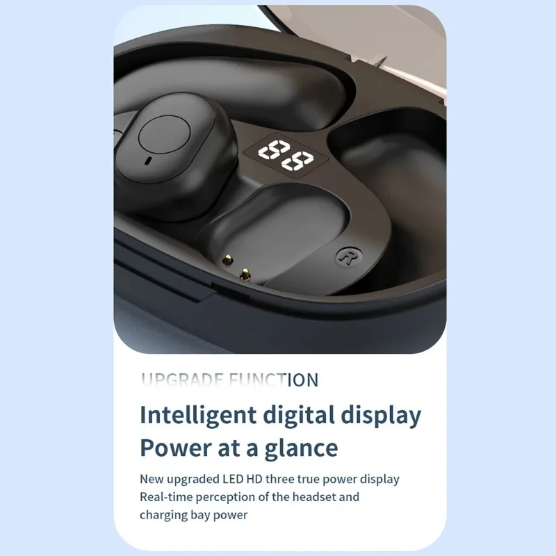 F60 Wireless Bluetooth Earphone Earclip Noise Reduction Sports Running Music Listening Earphone Esports No Delay Game Earphone