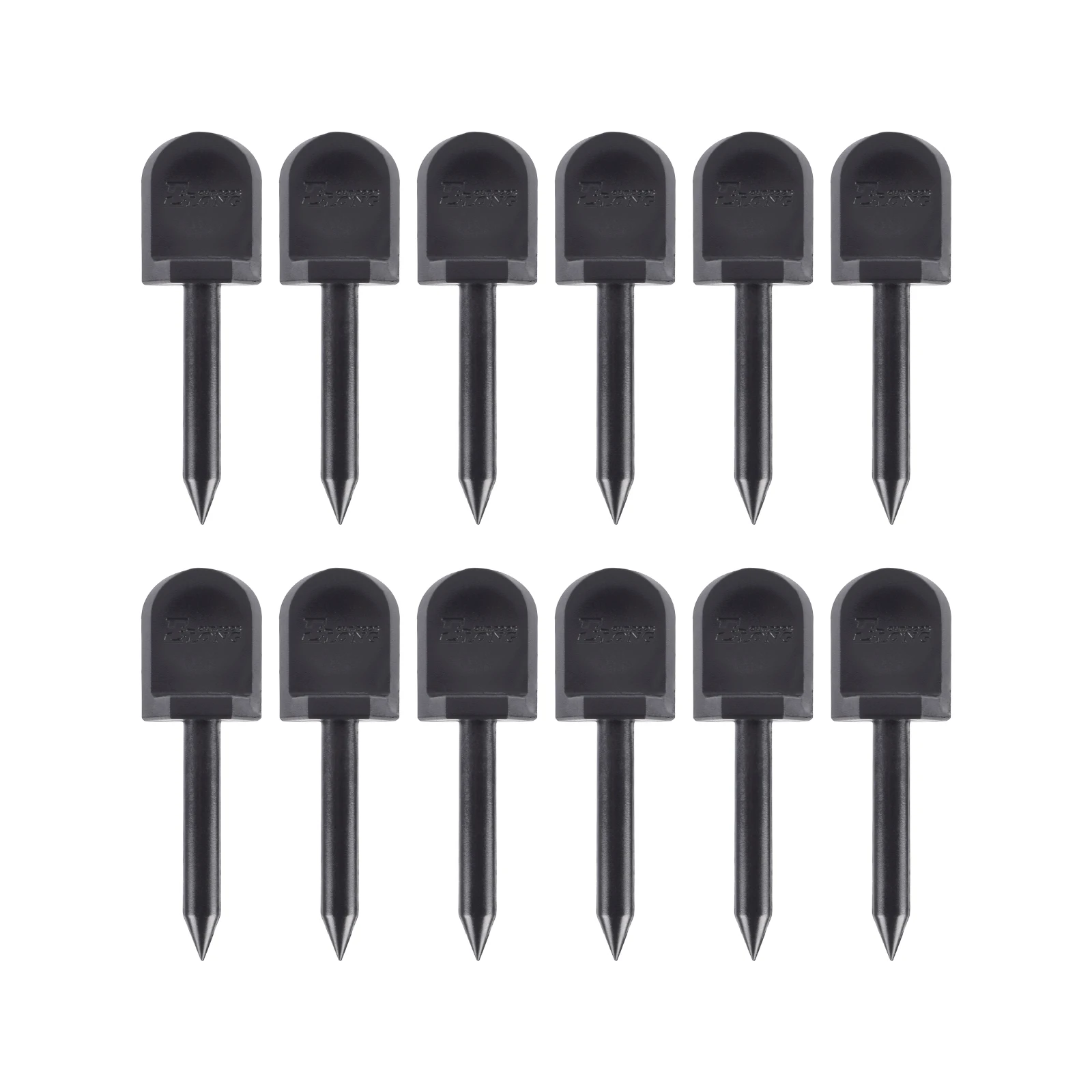 

50PCS Plastic Archery Paper Target Pins Nail Supplies Target Face Pins Black