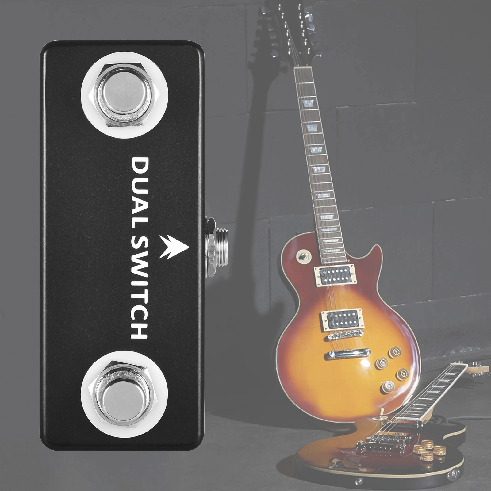 MOSKY DUAL SWITCH Gitarre Effekt Pedal Dual Fußschalter Fuß Schalter PURE BUFFER Gitarre Pedale Voll Metall Shell Gitarre Zubehör – Detail 7