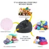 Stuffed Animal Storage Bean Bag Chair Cover (No Filler) Washable Soft Corduroy Cover for Adults Teens Organizing Plush Toys 2