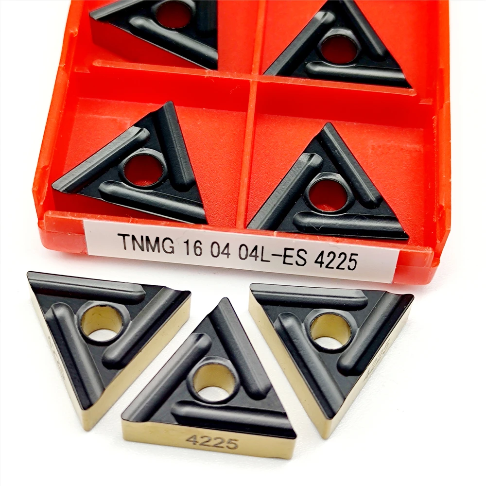 TNMG160404R-ES 4225 TNMG 331 PM4225 Carbide Inserts TNMG 160404R ES4225 TNMG160404L PM 4225High Quality External Turning Tools