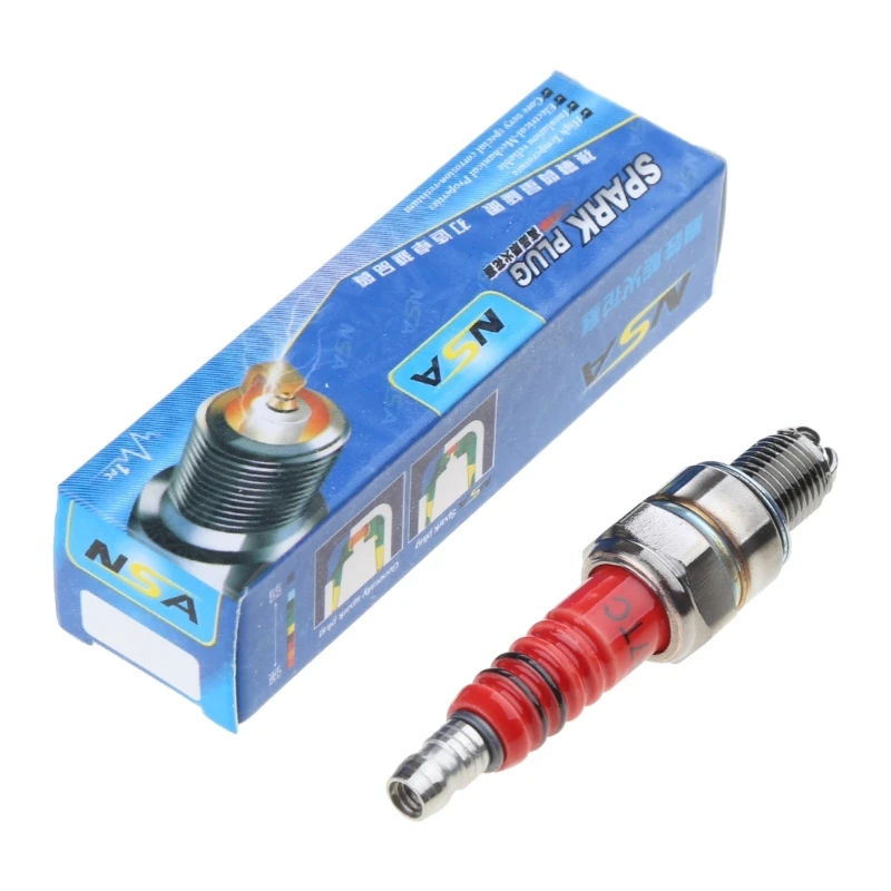 

Electrode Compatible for 3 Strokes ATV 50cc 70cc 90cc 110cc 125cc for NGK C7HSA Dirt Bike CR7HSA A7TC Scooter