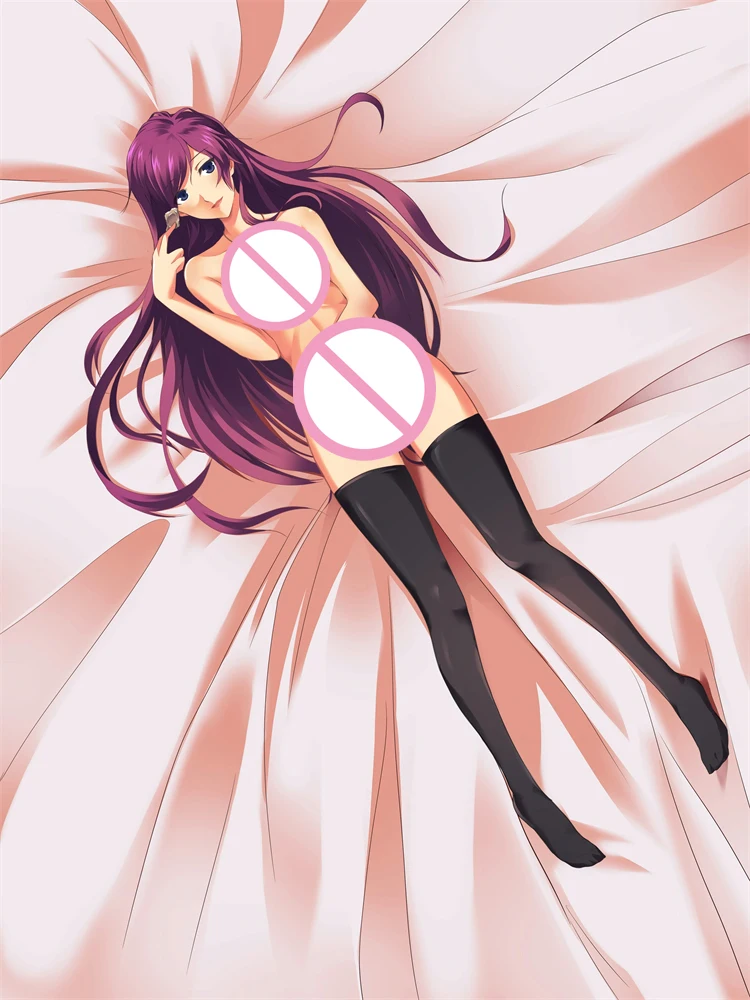 

Customized Anime Senjougahara Hitagi (Bakemonogatari) Flannel Fleece Milk Fiber Peach Skin Natural Velvet Material Bedding Sheet