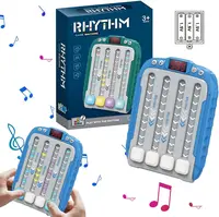 Electronic Music Rhythm Game Machine Fast Press Quick Push Game Console Fidget Toys Handheld Puzzle Game Sensory Toys 1