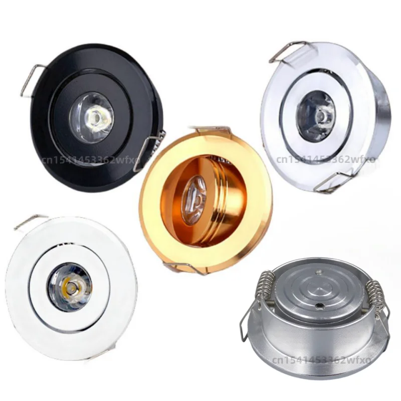 

Dimmable LED new mini downlights 1W/3W spotlights Embedded sky lights AC85-265V Seiko aluminum home commercial lighting