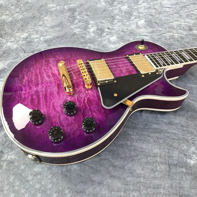 cheap purple guitar