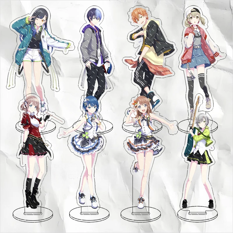 PJSK Project Sekai Acrylic Stand Decorative Desk Figure - Girls Cartoon Gift