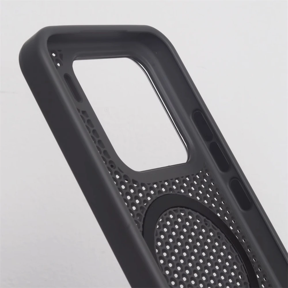 Magnetic Cooling Heat Dissipation Wireless Charging Breathable Back Cover Case