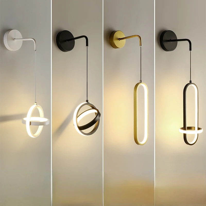 Modern Led Wall Sconce Light Bedroom Living Room Lamp Luminaire Aisel Corridor Home Decoration Lighting Fixture Bathroom led wall lamp wall sconces light wall lamp