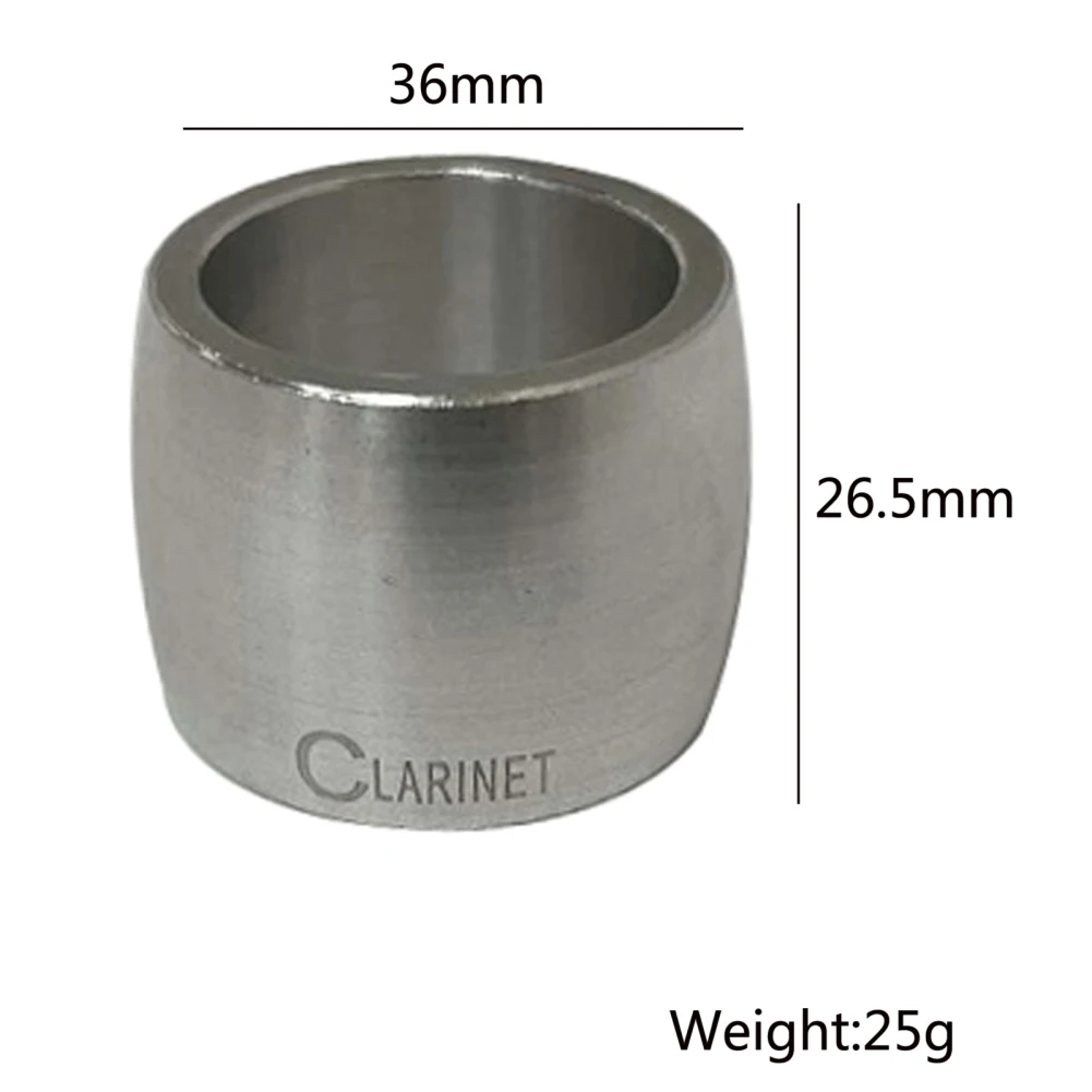 1 aluminum Professional Saxophone Mouthpiece Alto Clarinet Mouthpiece Ligature Head Clip Fastener Accessory