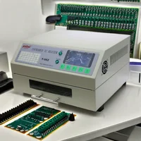 PUHUI T-962 Infrared IC Heater With Smoke Channel Infrared Reflow Soldering Machine BGA SMD Rework Solder Station 1