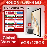 Global Version HONOR Pad X9a 11.5" 120Hz 2.5K Fullview Display Snapdragon 685 Slim Metal Body Tablet WiFi Android15 8300mAh