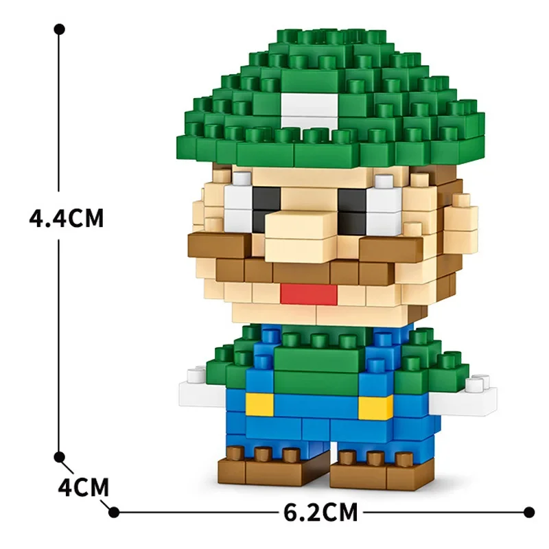 Building Blocks Mini styles Disney Stitch Mickey Mouse Winnie Pooh Building Blocks super Mario Characters Kinds Block Dolls Toys Kids Gifts