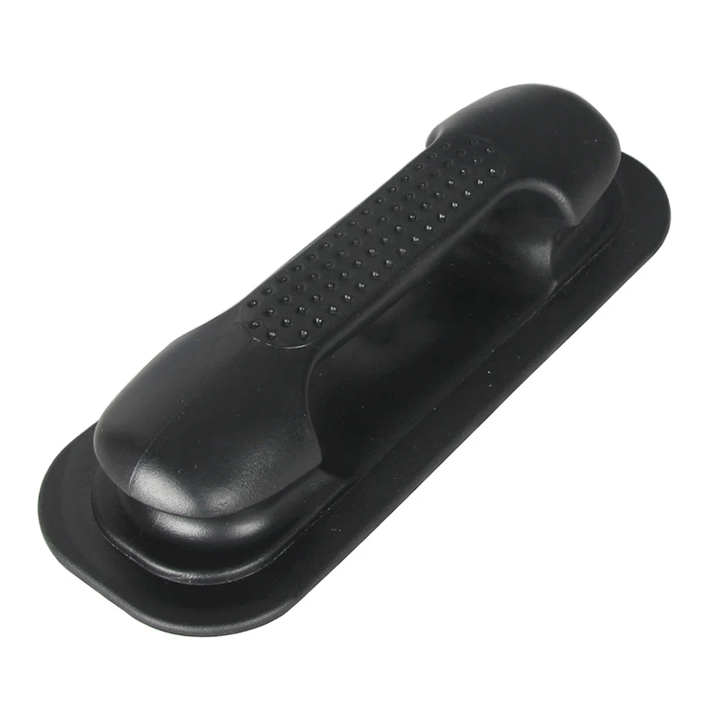 

1PC 24.6 x 9.1cm Black PVC Lifting Grab Handle/Cleat Watercraft Parts for Inflatable Boats Rubber Dinghy Water-Skiing Sports