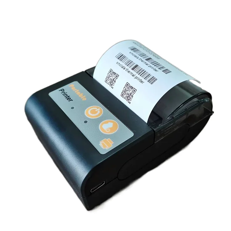 

mini portable receipt thermal mobile machine pocket 58mm blue tooth BT-II wireless hand bill hotel parking tsc pos printer