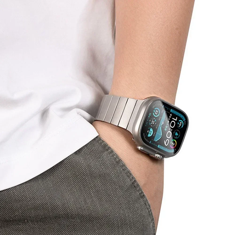 Premium Metal Magnetic Buckle Quick-Release Watch Strap