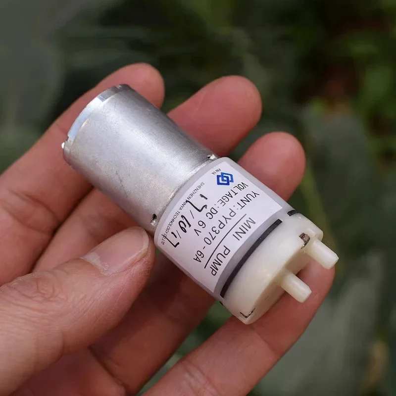 Description Picture 4 of itemPYP370-6A DC 5V 6V Small 370 Motor Diaphragm Pump Vacuum Air Oxygen Pressure Pump Mini Negative Pressure Suction Pump