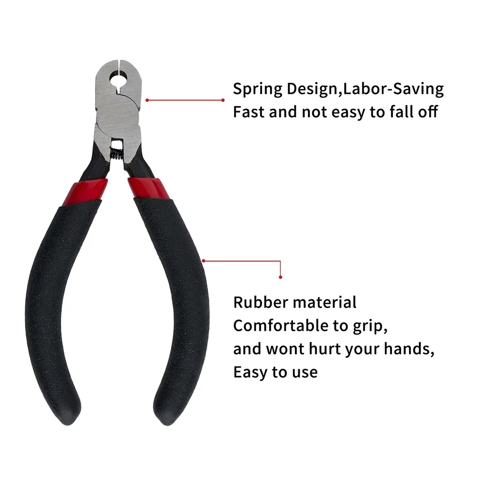 1set Archery T Ruler Copper Buckle Pliers Set BowString Nocking Point  Measure And Fixed D Loop Nock Shooting Accessories