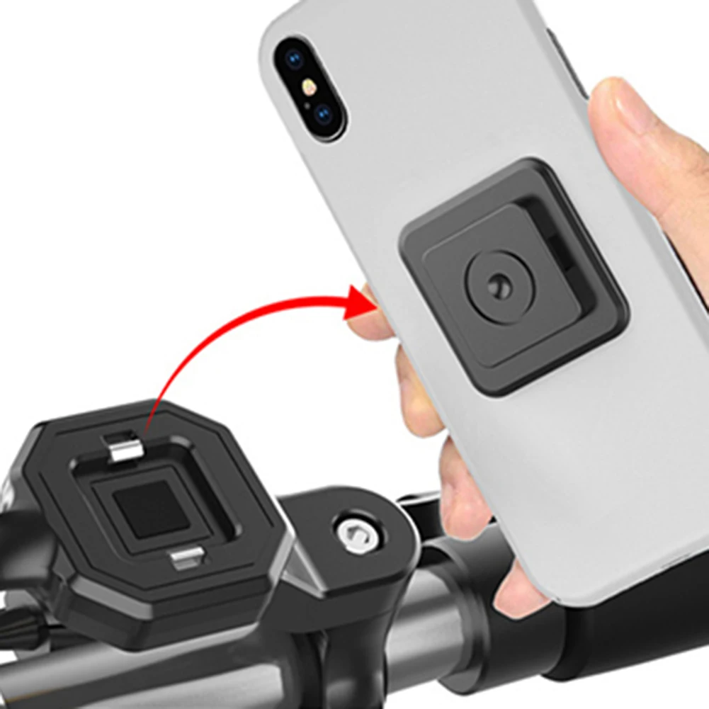 Quick Lock Deinstallieren Motorrad Fahrrad Telefon Halter Stehen  Unterstützung Moto Fahrrad Lenker Halterung Für Xiaomi iPhone