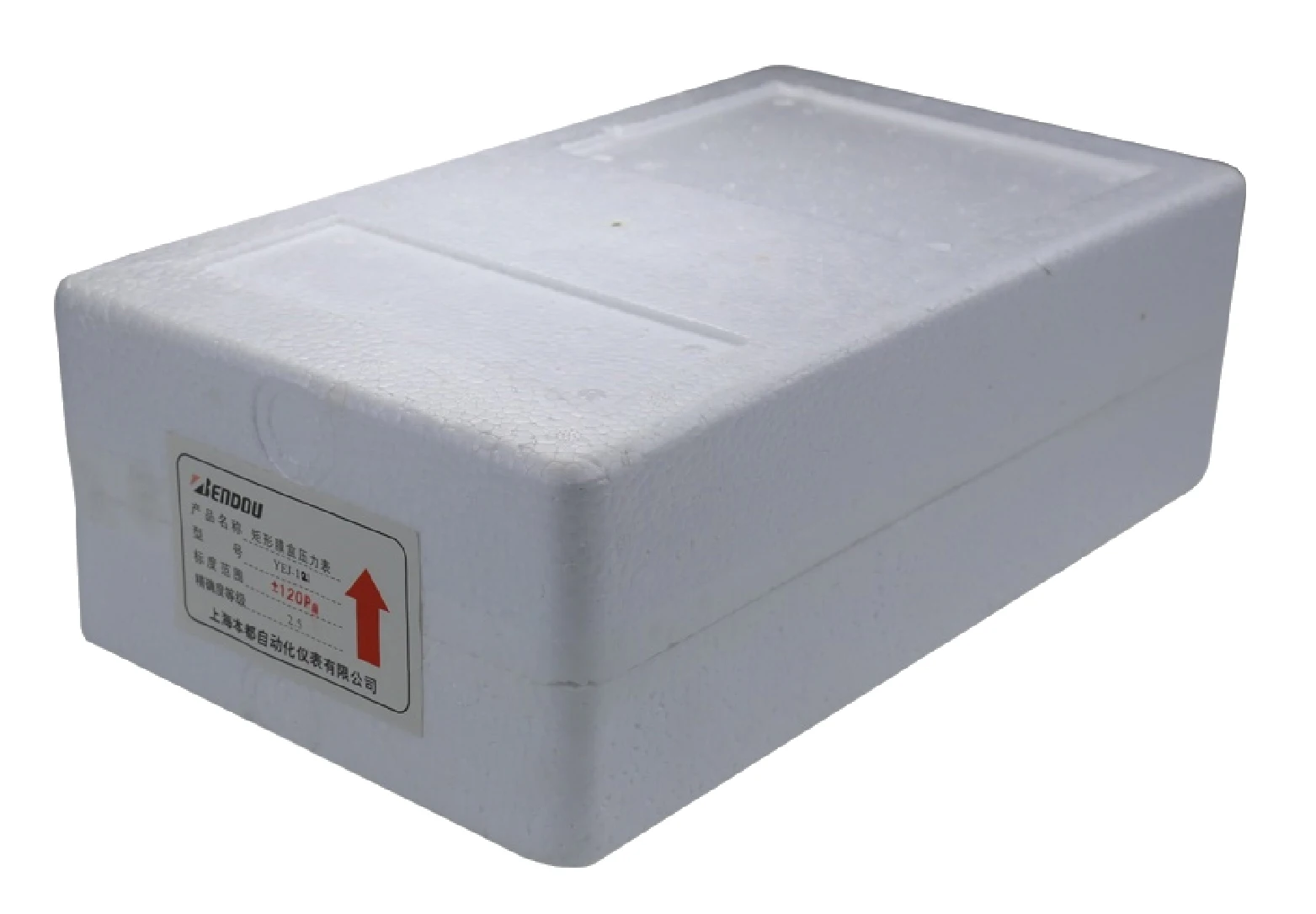 YEJ-121 Micro Diaphragm Differential Pressure Gauge HVAC Rectangular Panel Air F