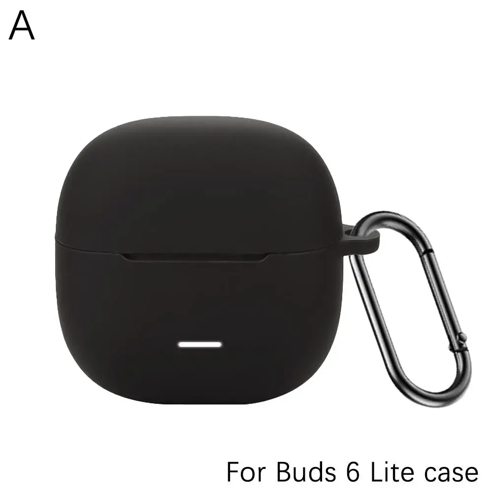 Чохол для навушників Redmi Buds 6 Lite Силіконовий чохол Справжній високоякісний захисний чохол для бездротових навушників Bluetooth із брелоком