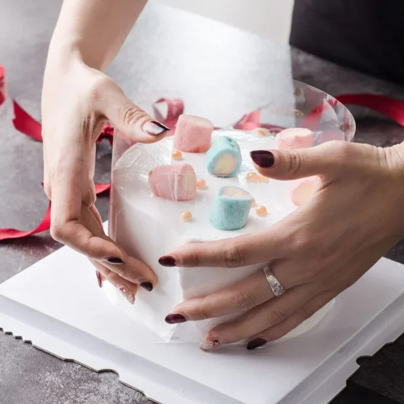 Roll Cake Surround Film - Transparent Acetate Baking Accessory