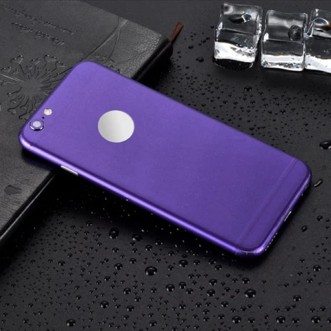 Luxury Matte Back Film For iPhone X XS iPhone 8 7 6 6s Plus Mobile Phone Film Sticker on iPhonex Soft Protective Film Decal