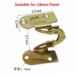 Set of 2 Hidden Folding Hinges for Multi - Function Furniture (18mm 2pcs 1set)