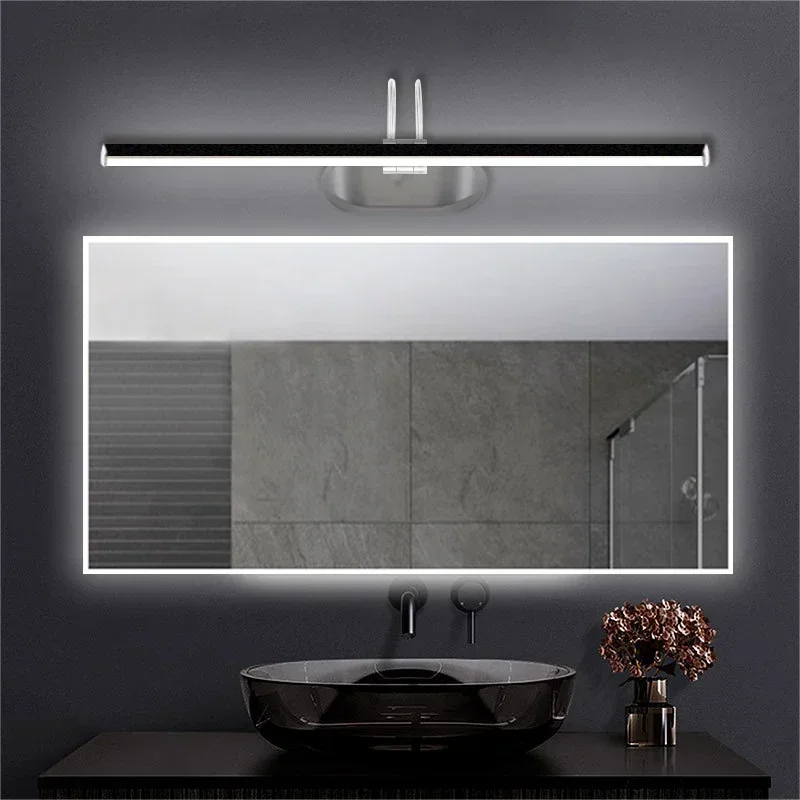 Nordic LED Wall Lamp Wood Home Interior Decoration Fill Lights For Bathroom Bedroom Study Room Cloakroom Makeup Lighting Sconces 2