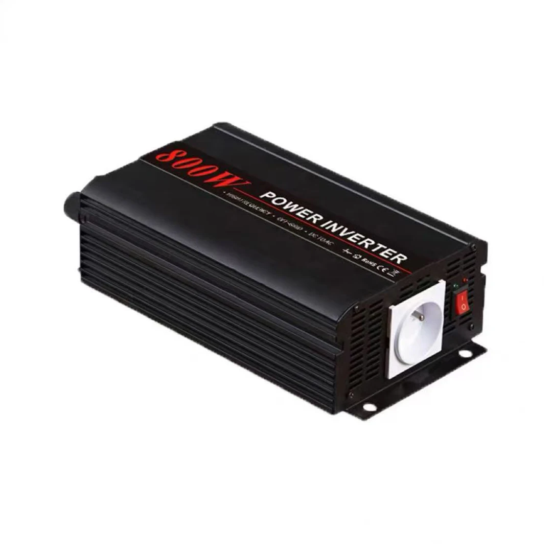 800W Pure Sine Wave Power AC100-120V AC220-240V DC12V/24V/48V Output harmonic co