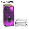 KULILANG R11F Purple Professional Oil Head Gradient Electric Hair Shaver Titanium Plated  knife net Hair Salon Trimmer 1