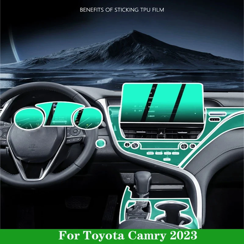 

Для Toyota Camry 2023 ТПУ Защитная Наклейка для всего автомобиля ТПУ Защитная пленка для центра управления навигацией 8 дюймов автомобильные аксессуары