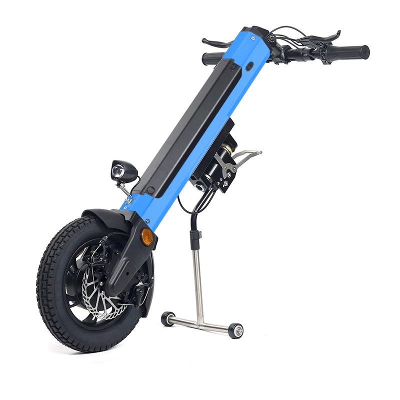 

3-wheels electric tricycle for disabled people with manual wheelchair 36V 350W 12 inch 13Ah battery