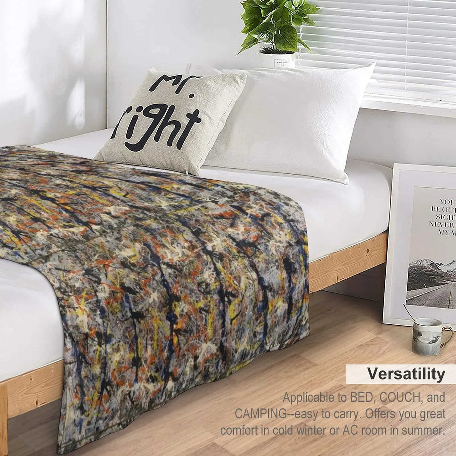 Jackson Pollock - Blue Poles-�߻� ǥ�� ������ �׸� ������ ���, ��Ƽ�� �� �ö��� ���� ķ�� ���