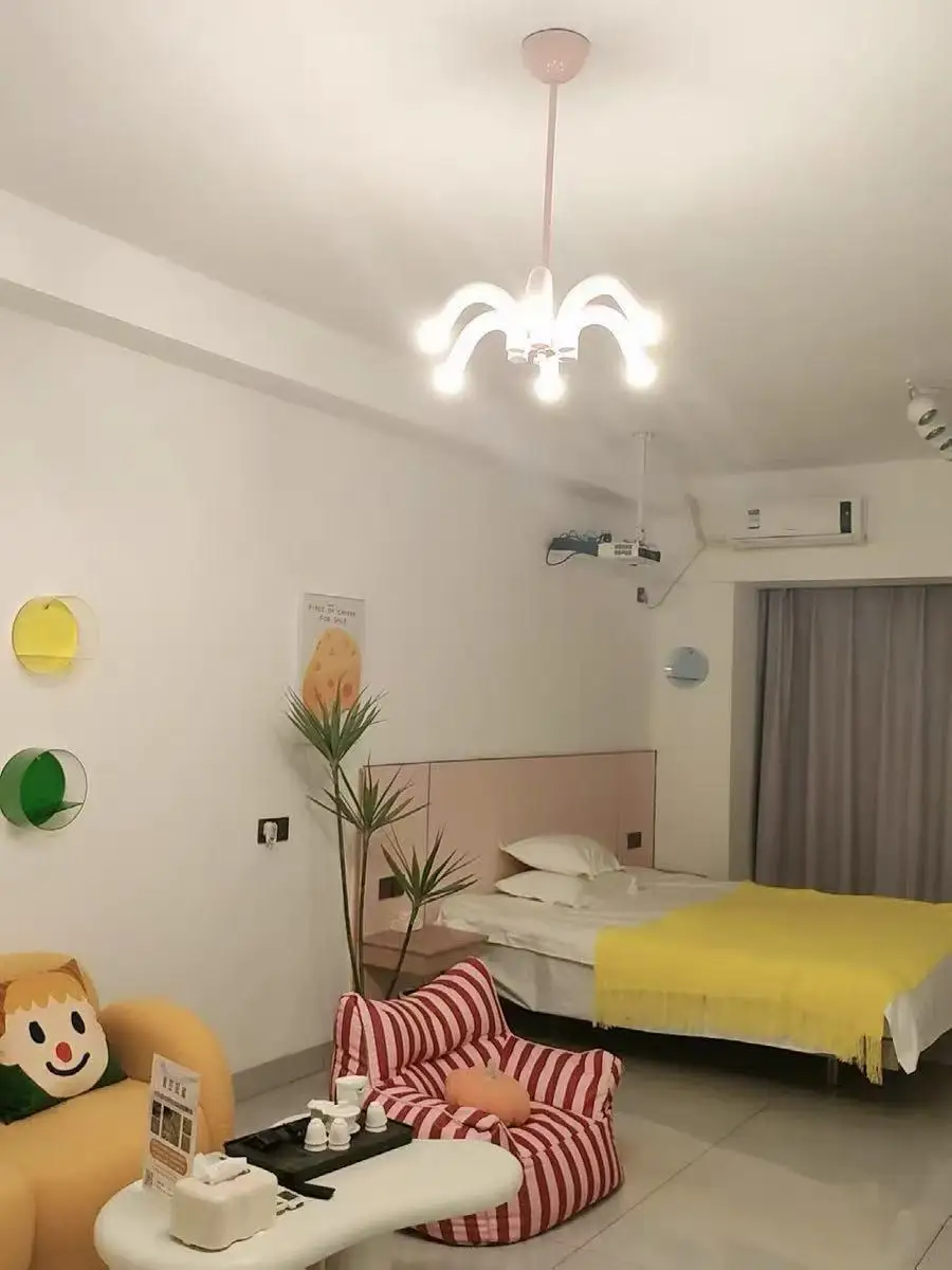 French Cream Style Led Hanging Lamp