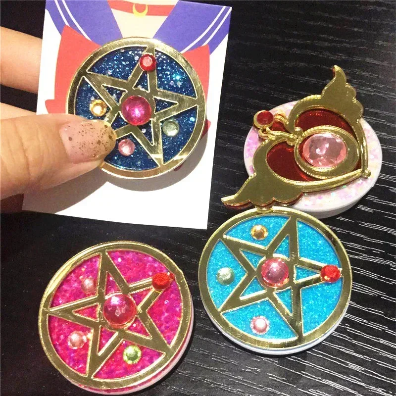 Sailor Moon Star Love Wing Scepter Phone Grip Ring Holder