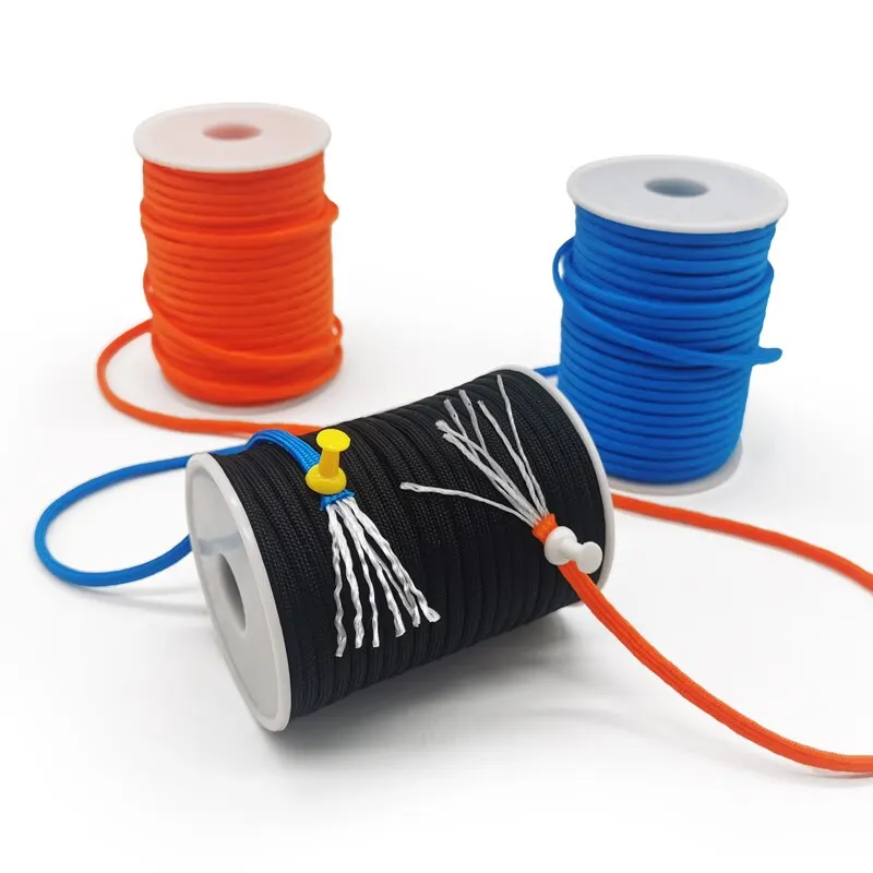 31M 7-Core Tent Rope, Outdoor Camping Tent Reflective Rope Sky Curtain Ground Nail Windproof Rope,Camping Tents and Accessories