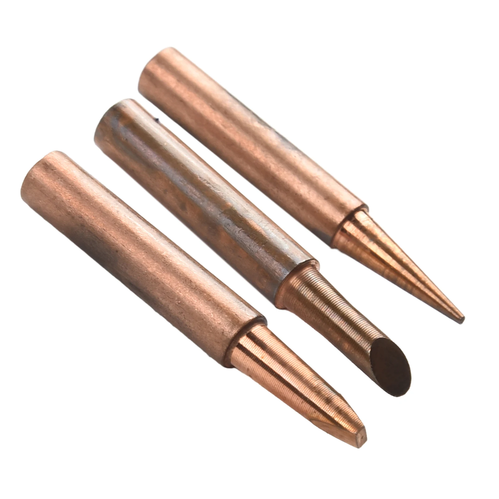 

Accessories Soldering Tip 200°~480° Diamagnetic Head Lead-free Pure Series Solder Tool 10pc/Set 900M-T Copper Electric