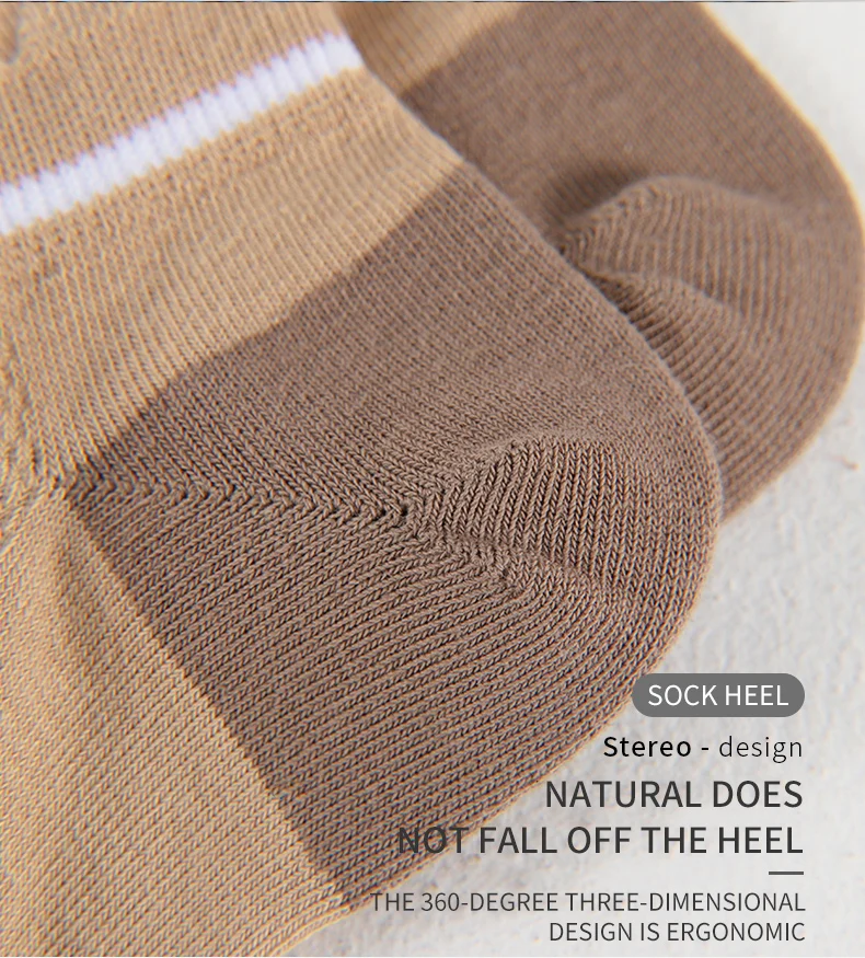 Men Cotton Ankle Socks – Summer Casual Patchwork Low Cut Breathable Sock Set