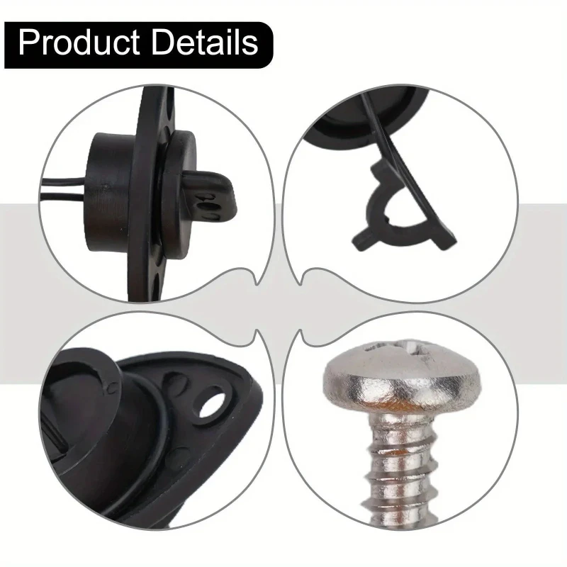 Nylon Oval Marine Drain Plug 6